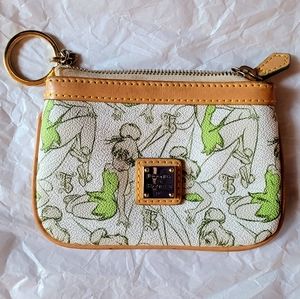 Duney and Burke Tinkerbell wristlet